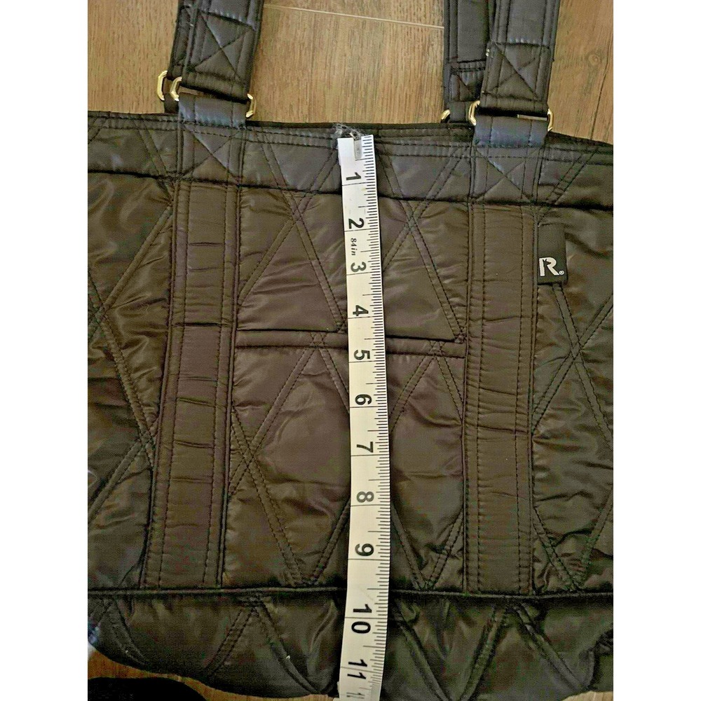 Mammy Roo Diaper Handbag Crossbody Shoulder Bag Black Many Pockets - Picture 15 of 16